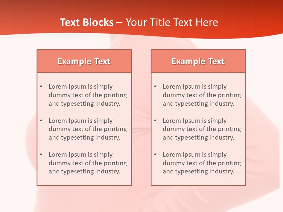 Lendenwirbel Training Kopfschmerzen PowerPoint Template