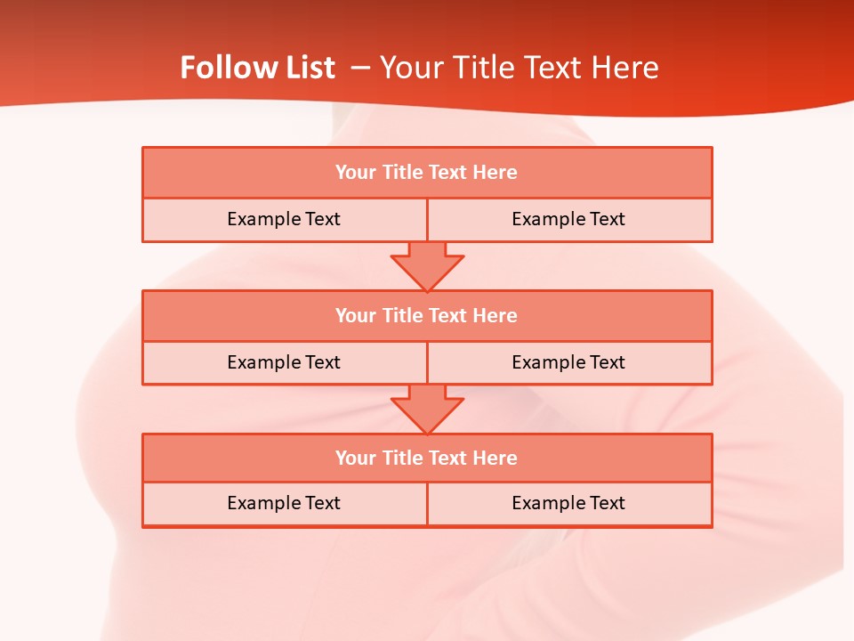 Lendenwirbel Training Kopfschmerzen PowerPoint Template