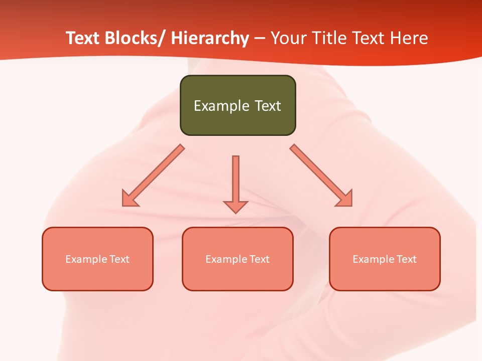 Lendenwirbel Training Kopfschmerzen PowerPoint Template