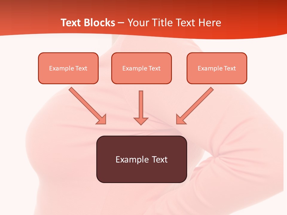 Lendenwirbel Training Kopfschmerzen PowerPoint Template