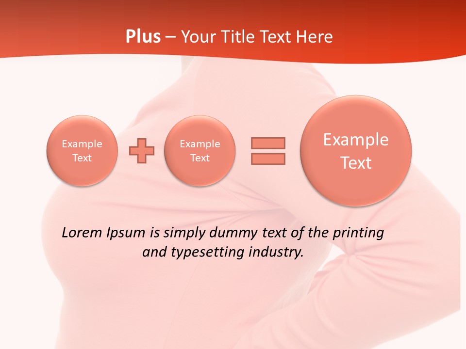 Lendenwirbel Training Kopfschmerzen PowerPoint Template