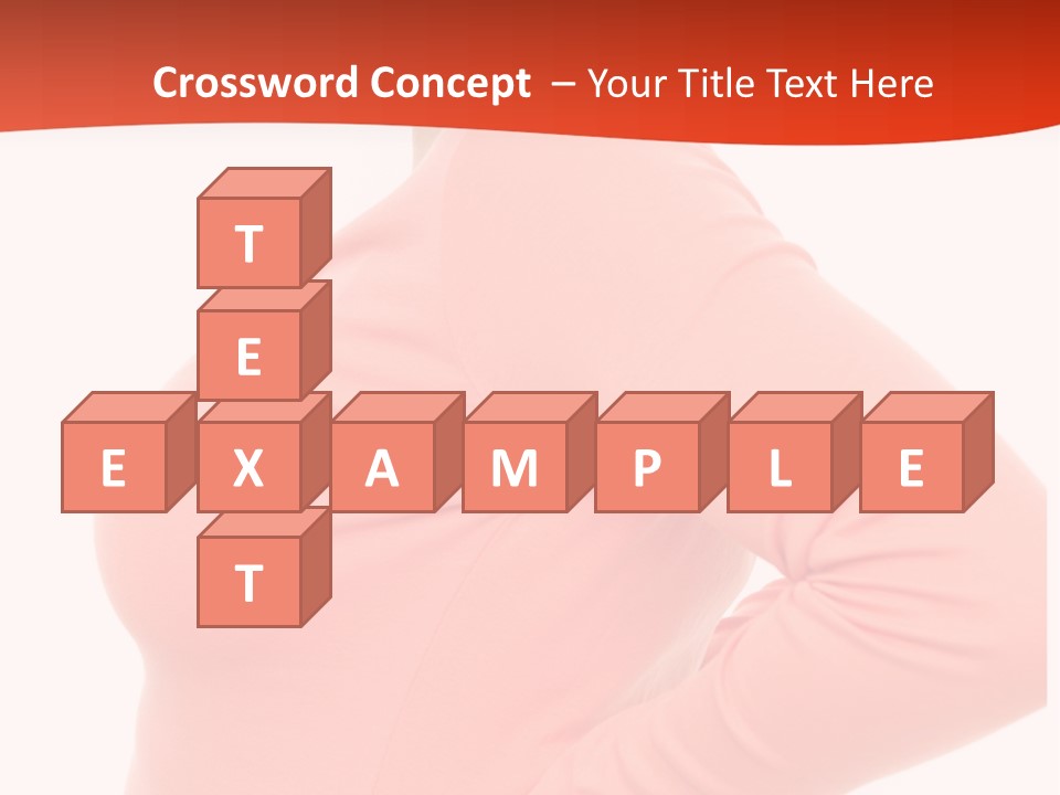 Lendenwirbel Training Kopfschmerzen PowerPoint Template