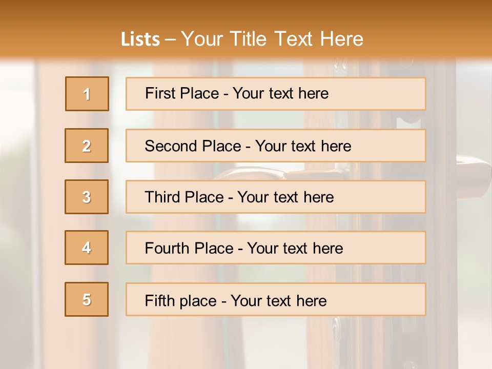 Tree Structure Residential PowerPoint Template