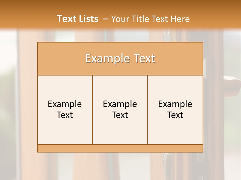 Tree Structure Residential PowerPoint Template