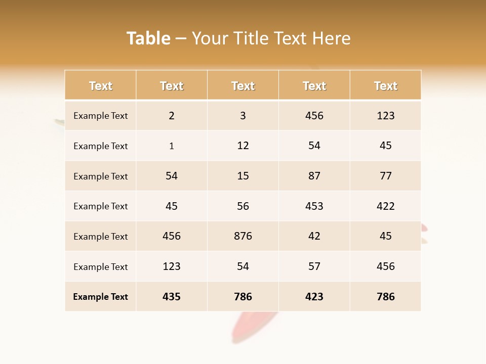 Pods Sharp Spicy PowerPoint Template