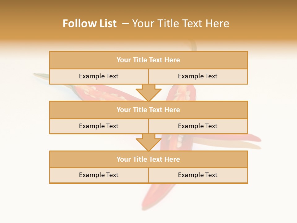 Pods Sharp Spicy PowerPoint Template