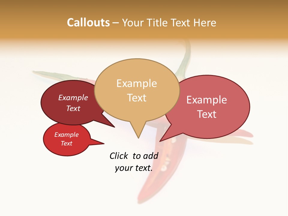 Pods Sharp Spicy PowerPoint Template