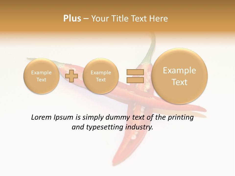 Pods Sharp Spicy PowerPoint Template