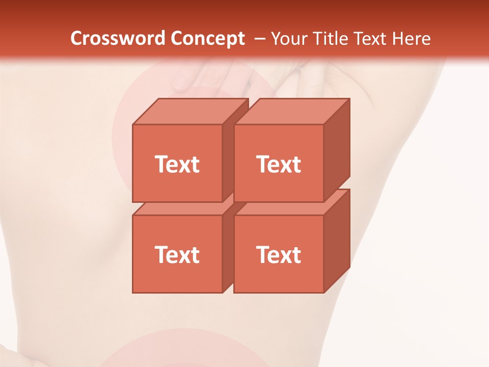 Nacken Verspannt Massage PowerPoint Template