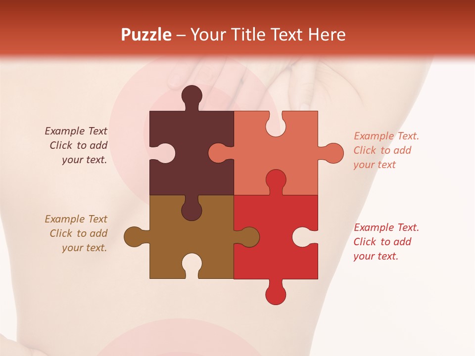 Nacken Verspannt Massage PowerPoint Template