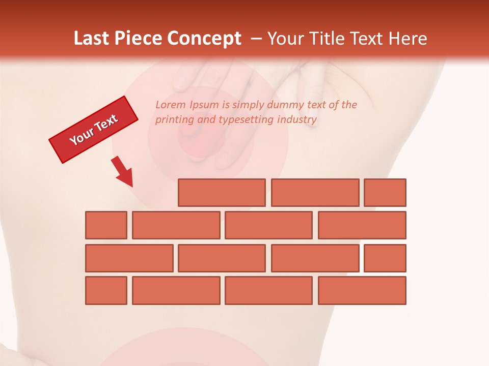 Nacken Verspannt Massage PowerPoint Template