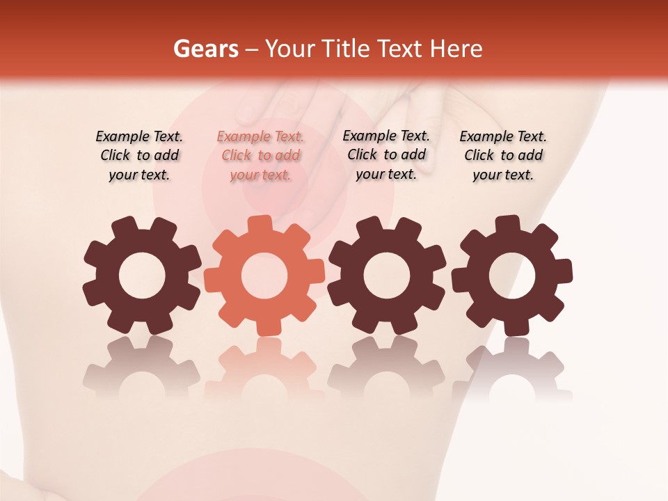 Nacken Verspannt Massage PowerPoint Template