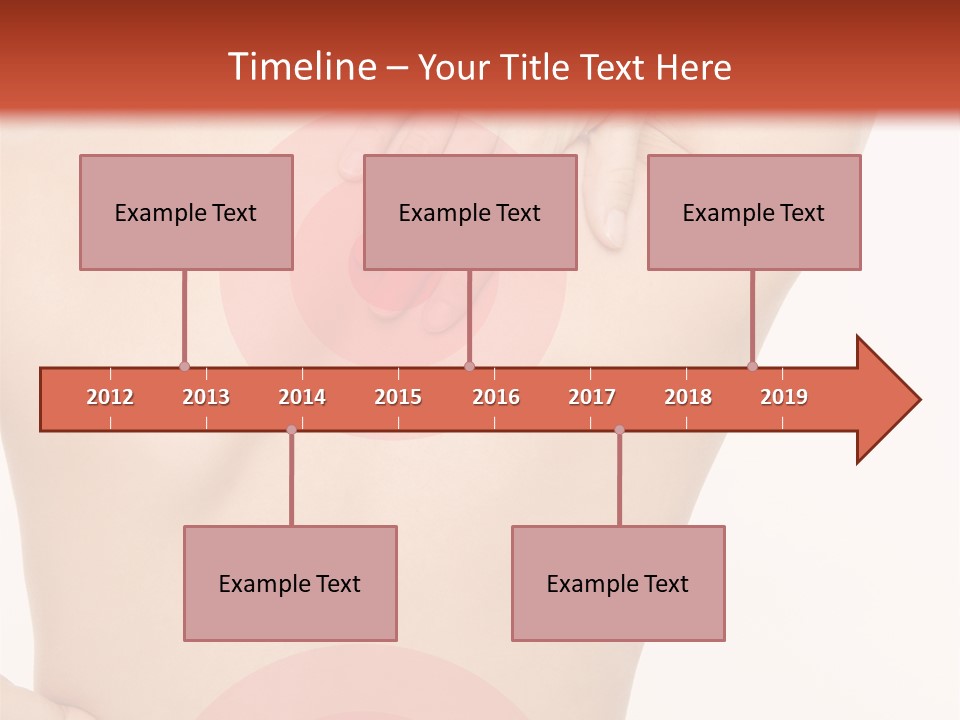 Nacken Verspannt Massage PowerPoint Template