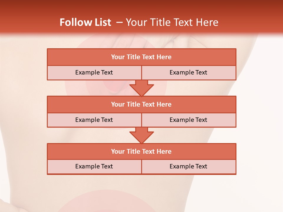 Nacken Verspannt Massage PowerPoint Template