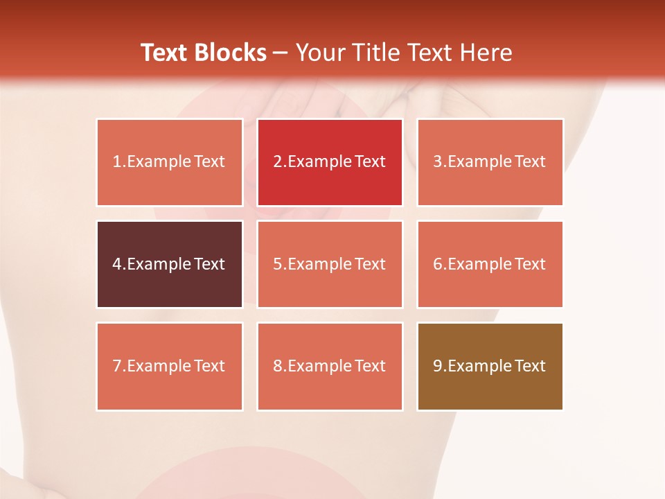 Nacken Verspannt Massage PowerPoint Template