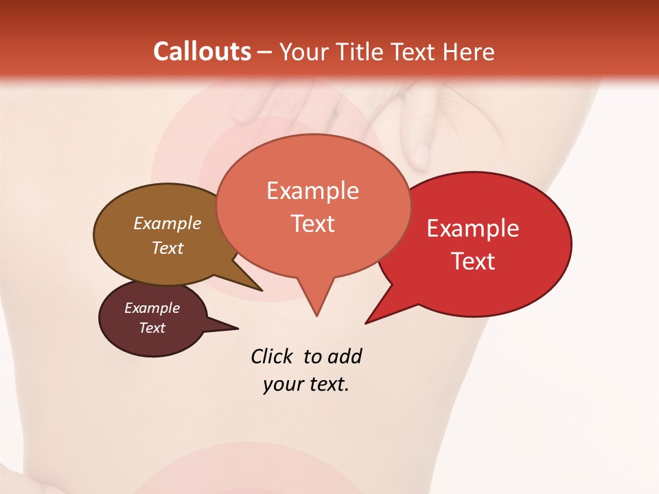 Nacken Verspannt Massage PowerPoint Template