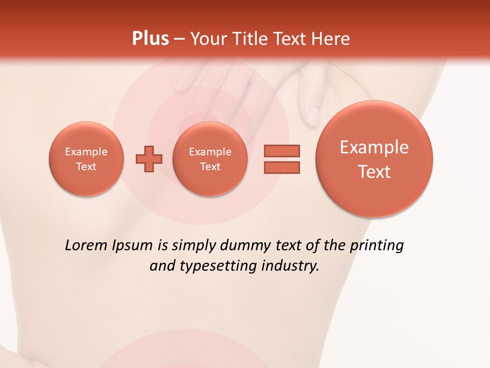 Nacken Verspannt Massage PowerPoint Template