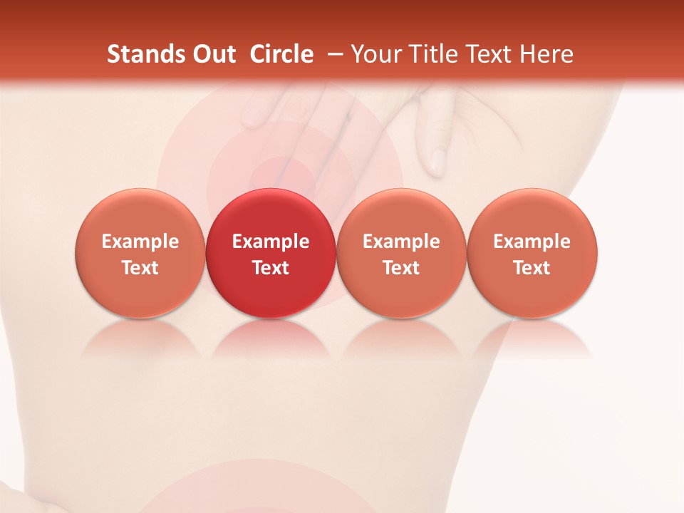 Nacken Verspannt Massage PowerPoint Template