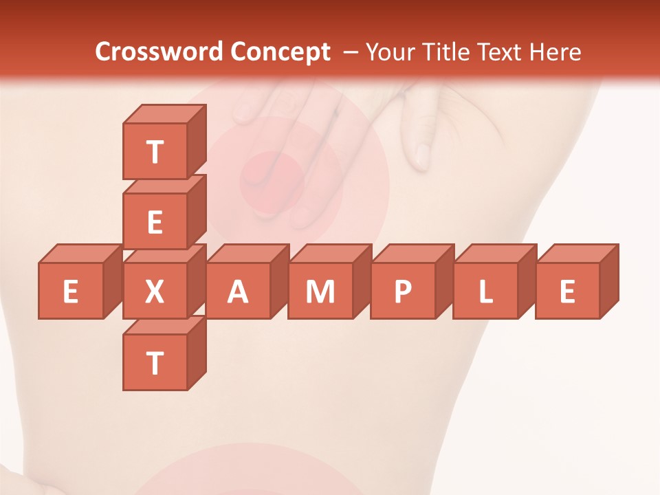 Nacken Verspannt Massage PowerPoint Template