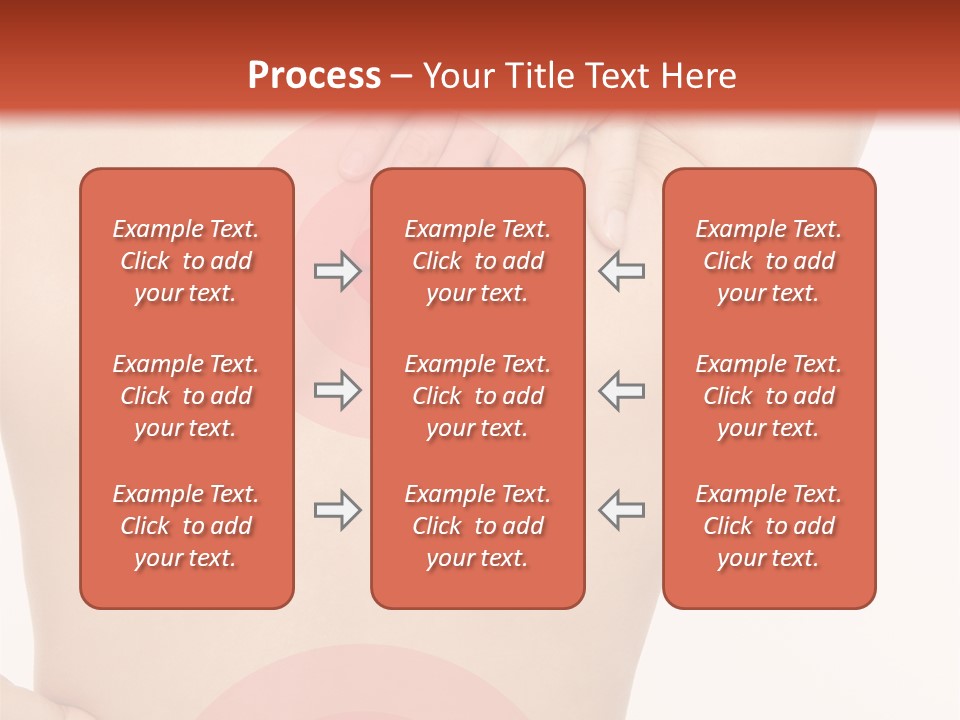Nacken Verspannt Massage PowerPoint Template