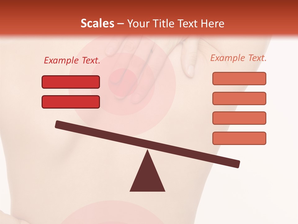 Nacken Verspannt Massage PowerPoint Template