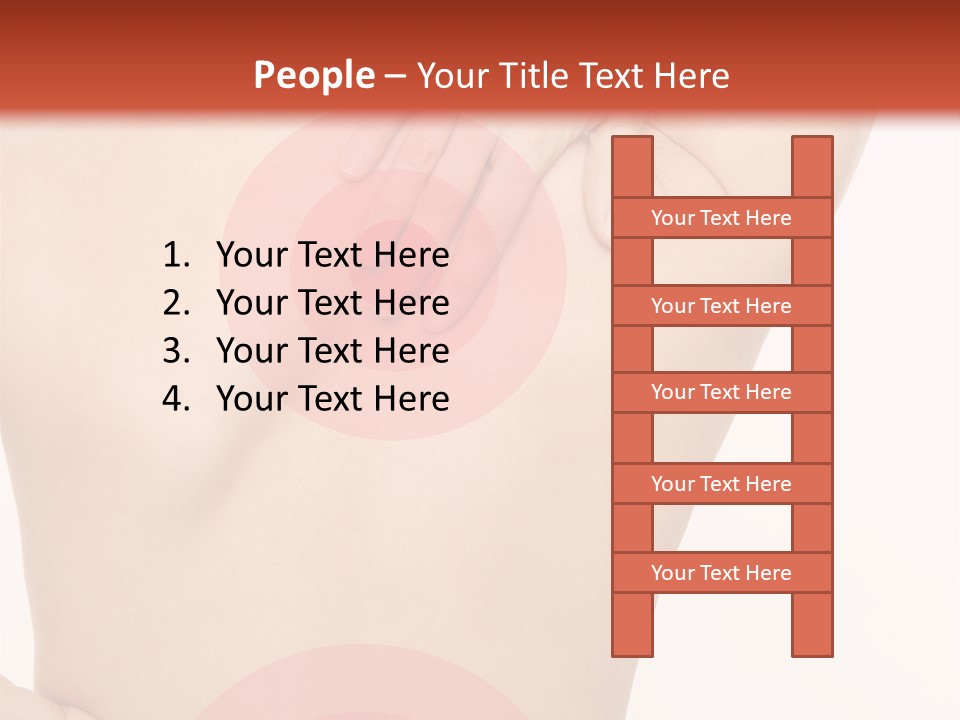 Nacken Verspannt Massage PowerPoint Template