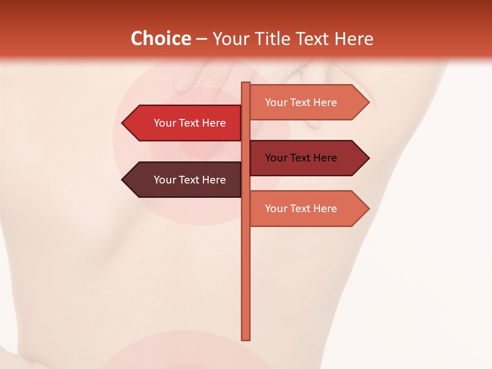 Nacken Verspannt Massage PowerPoint Template