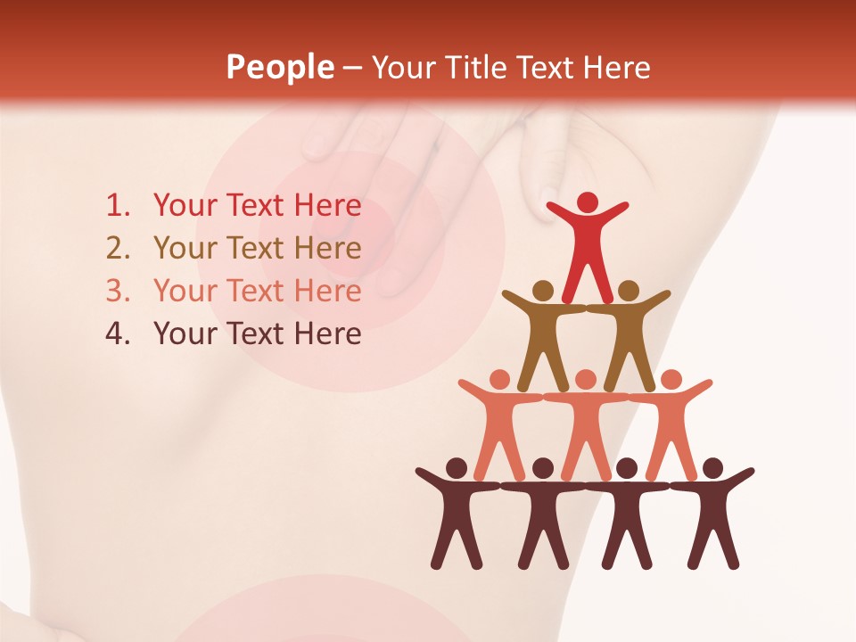 Nacken Verspannt Massage PowerPoint Template