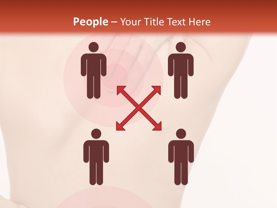 Nacken Verspannt Massage PowerPoint Template