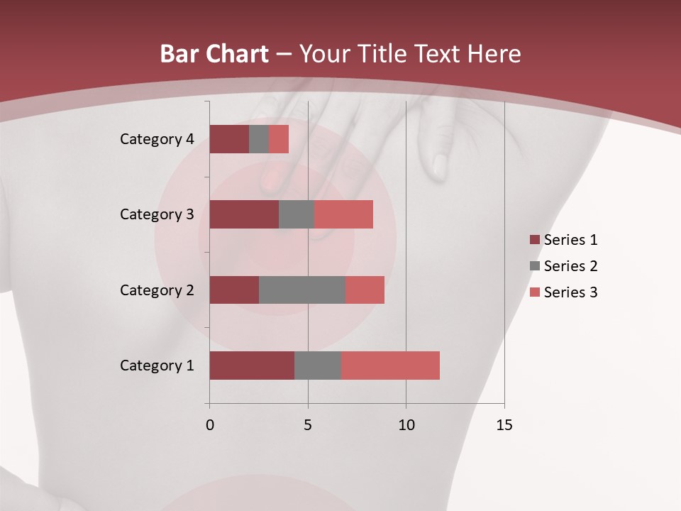 Massieren Genick Kopfschmerzen PowerPoint Template