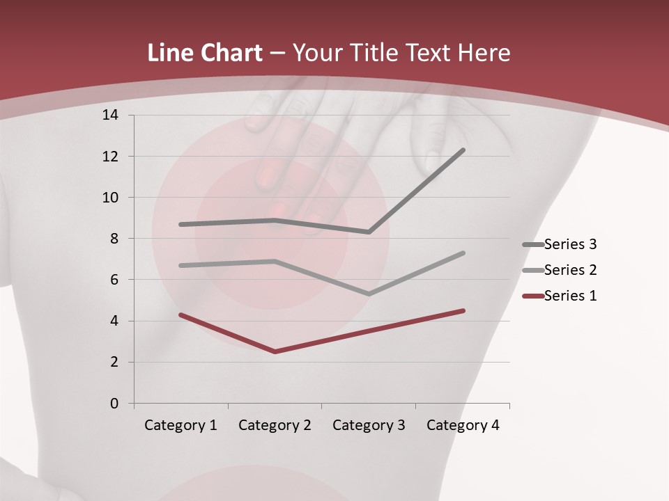 Massieren Genick Kopfschmerzen PowerPoint Template