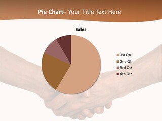 Greeting Handshake People PowerPoint Template