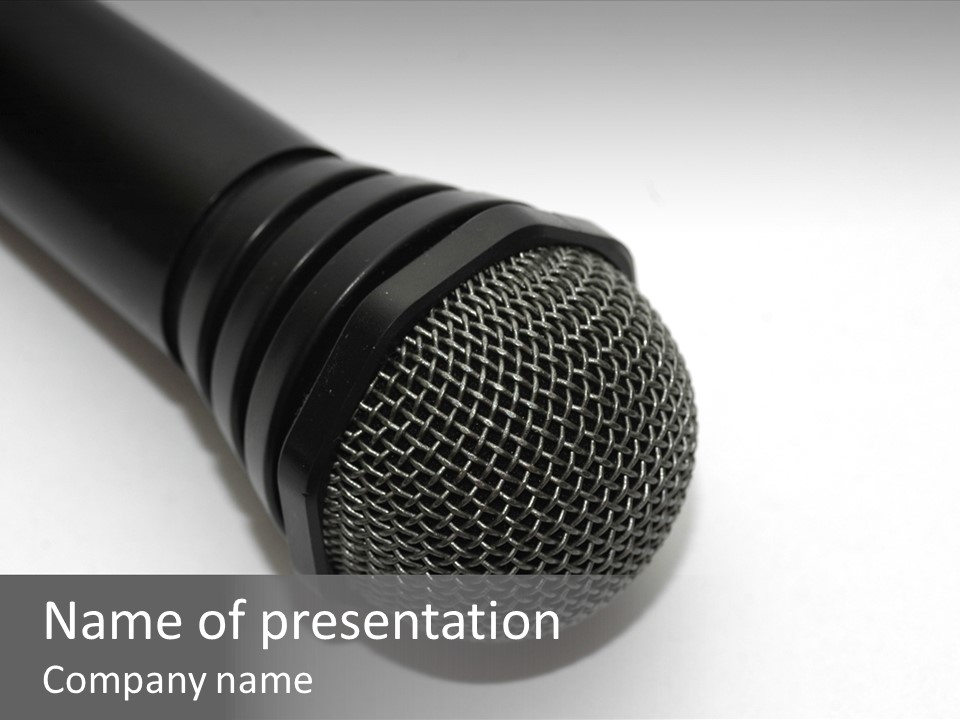 Over White Hold Wire PowerPoint Template