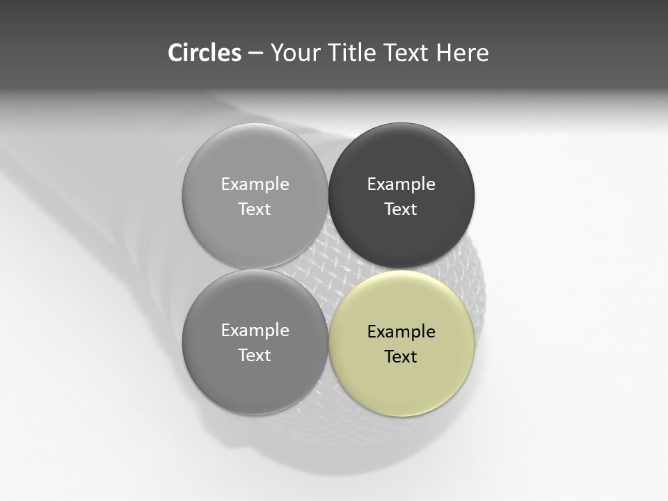 Over White Hold Wire PowerPoint Template