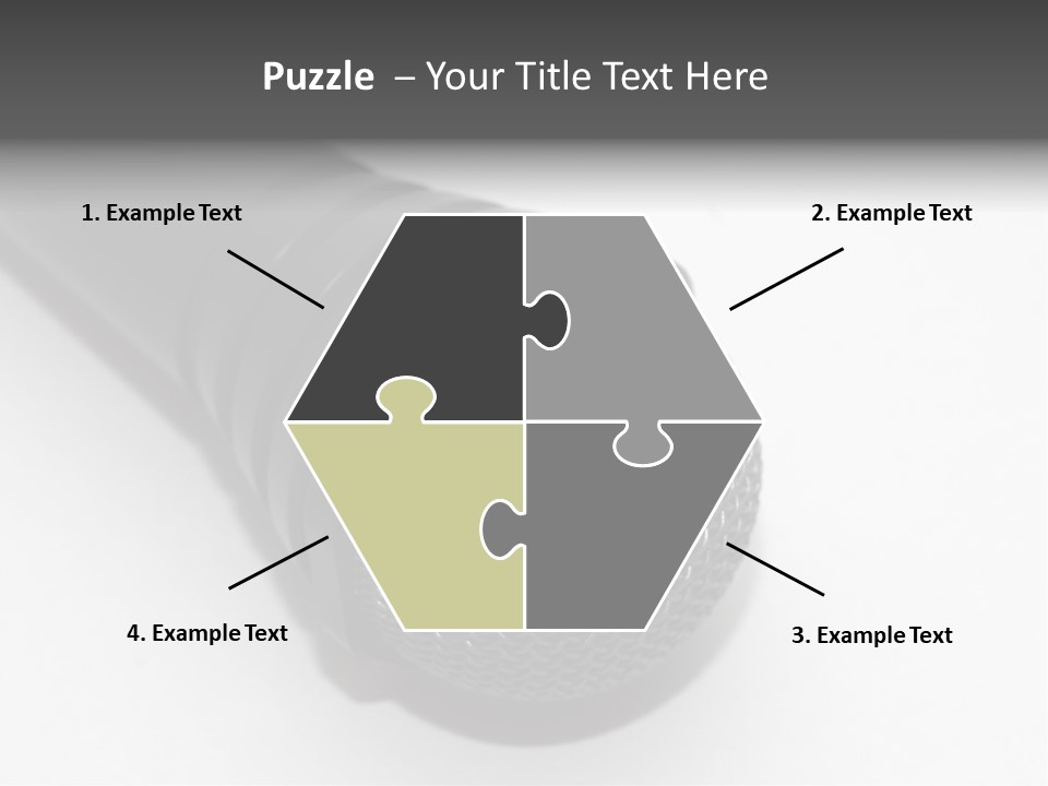 Over White Hold Wire PowerPoint Template