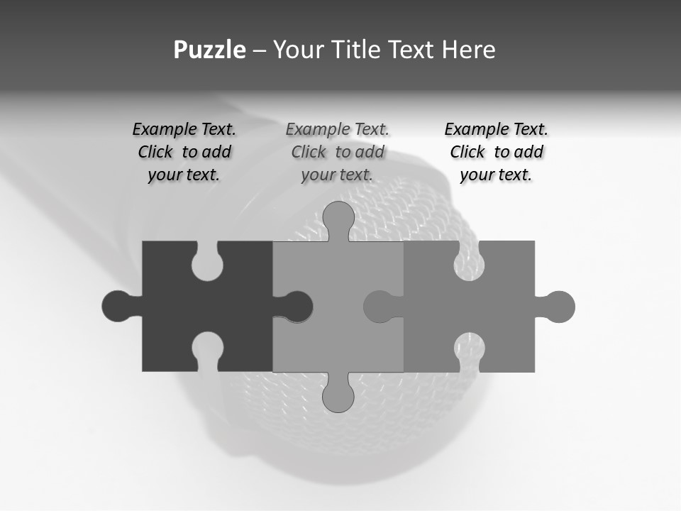 Over White Hold Wire PowerPoint Template