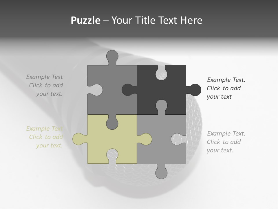 Over White Hold Wire PowerPoint Template