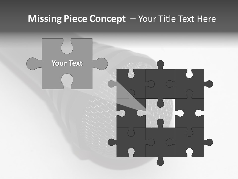 Over White Hold Wire PowerPoint Template