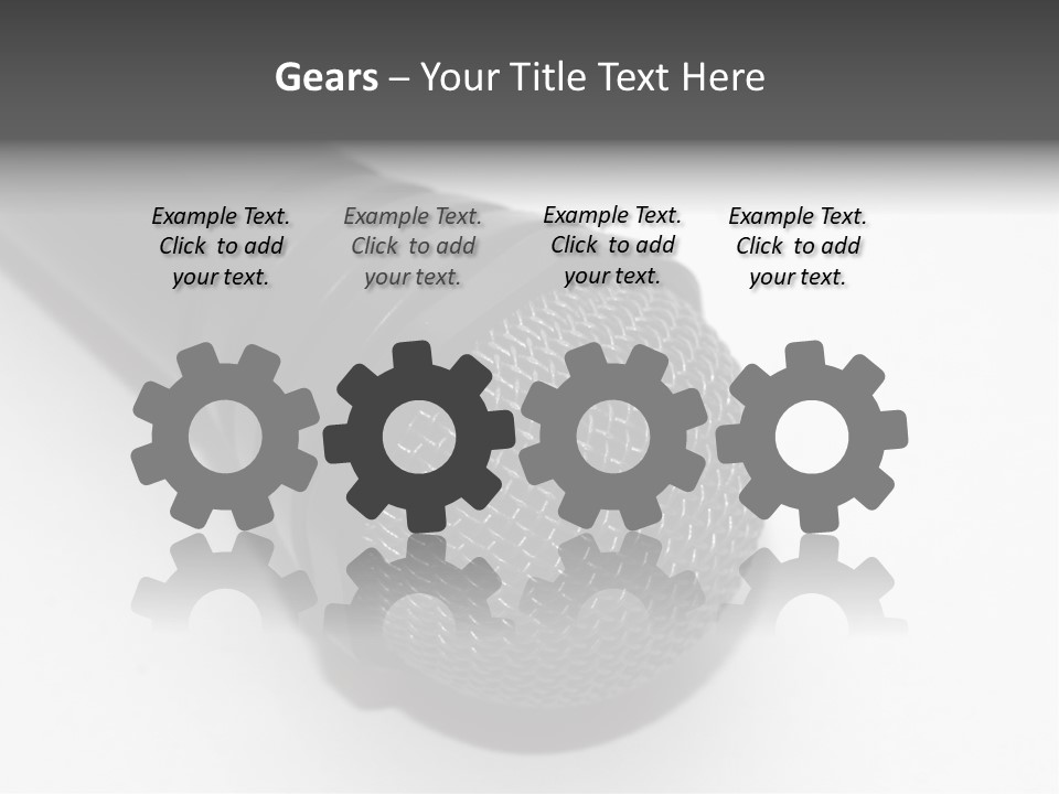 Over White Hold Wire PowerPoint Template