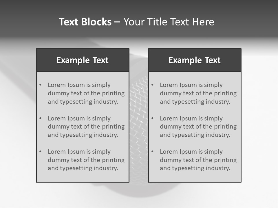 Over White Hold Wire PowerPoint Template