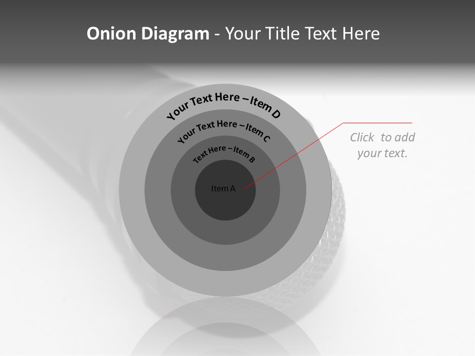 Over White Hold Wire PowerPoint Template