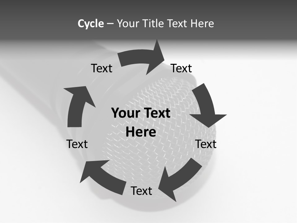 Over White Hold Wire PowerPoint Template