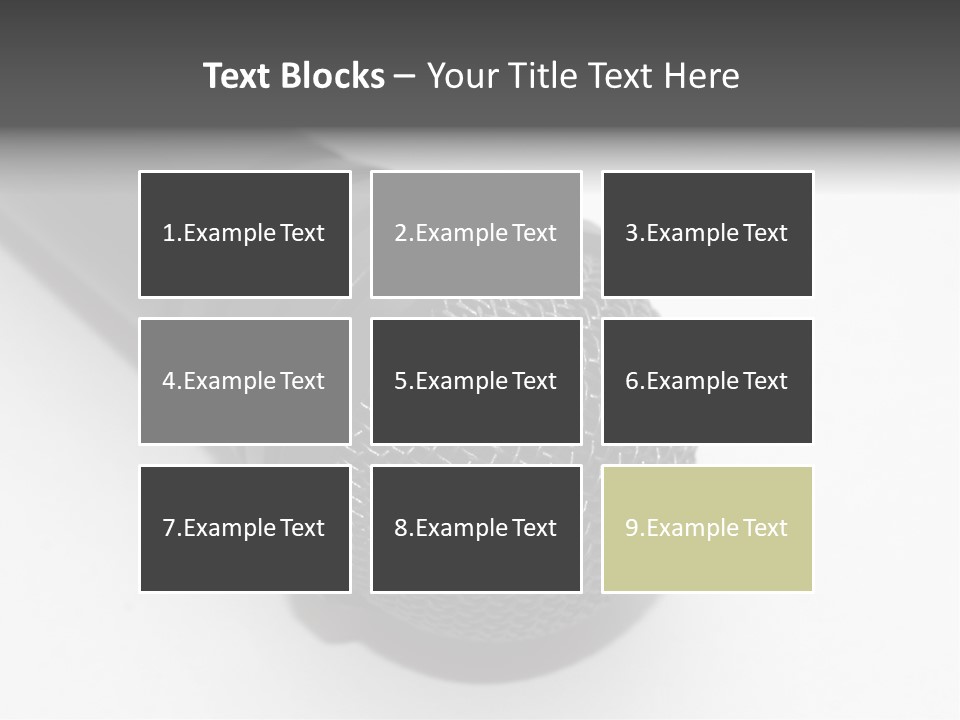 Over White Hold Wire PowerPoint Template