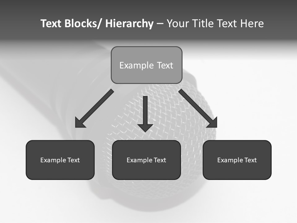 Over White Hold Wire PowerPoint Template