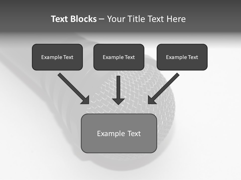 Over White Hold Wire PowerPoint Template