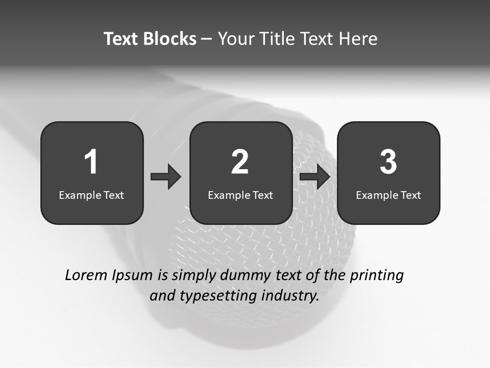 Over White Hold Wire PowerPoint Template