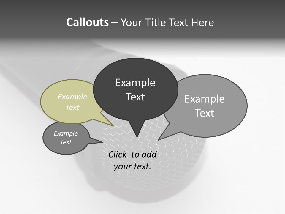 Over White Hold Wire PowerPoint Template