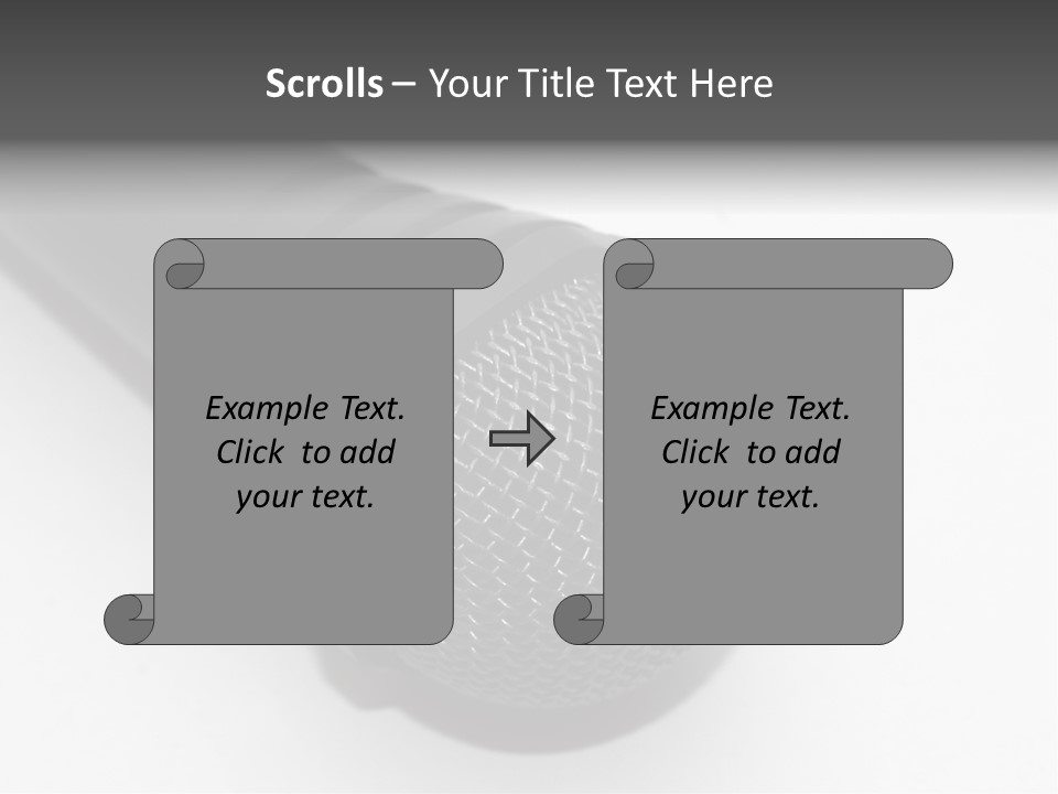 Over White Hold Wire PowerPoint Template