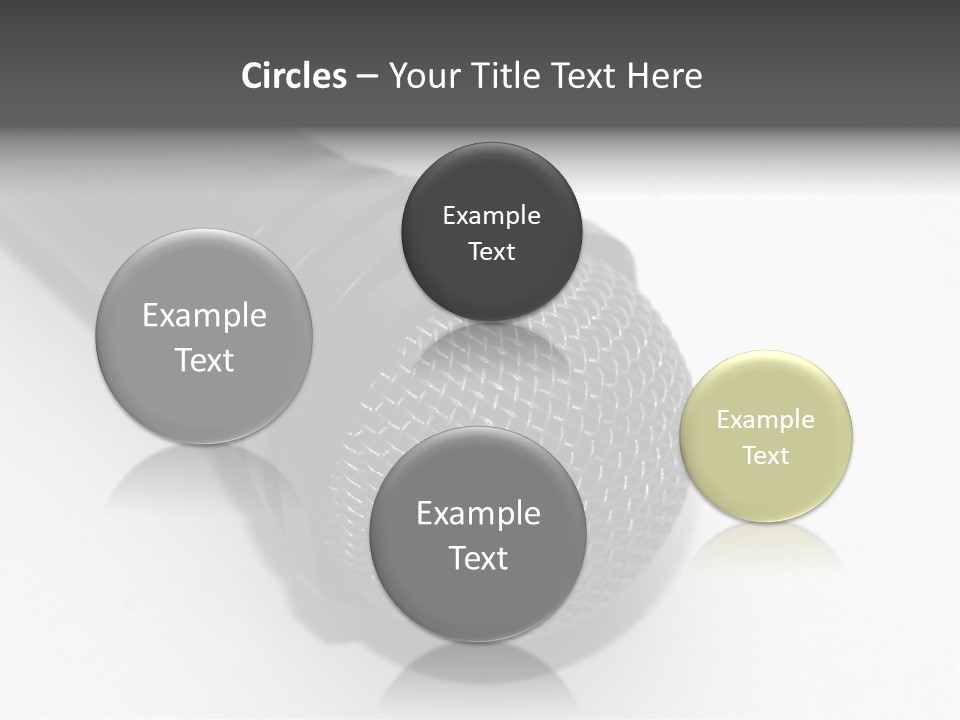 Over White Hold Wire PowerPoint Template