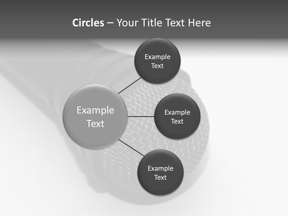 Over White Hold Wire PowerPoint Template